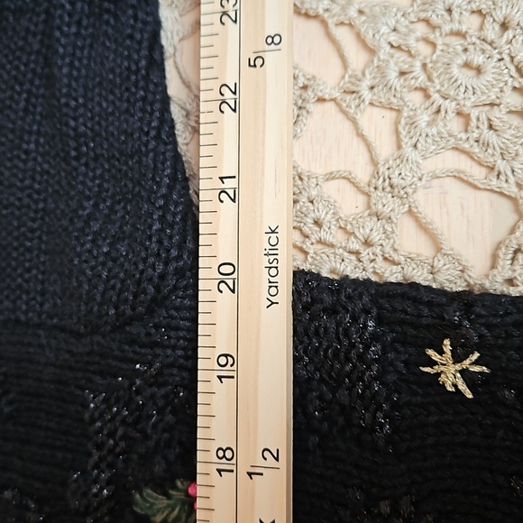 Croft & Barrow Zip Front Ramie/Cotton Blend Christmas Sweater - Picture 10 of 12